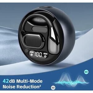Yunseity M76 Language Translator Earbuds Bluetooth 5.4 Wireless Connectivity New